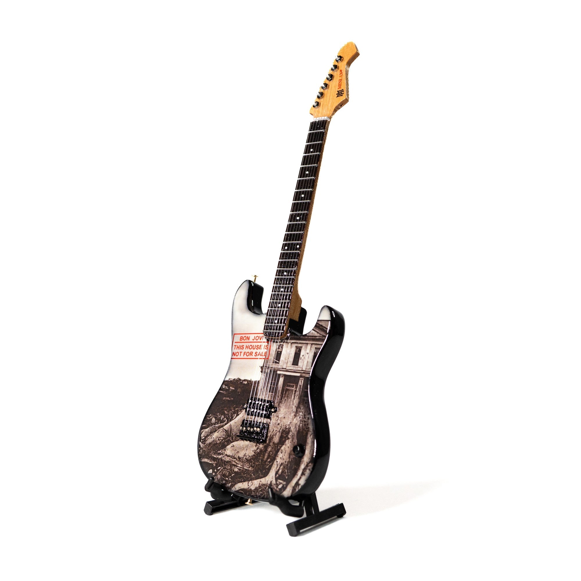 Bon Jovi This House Is Not For Sale Mini Axe Miniature Guitar