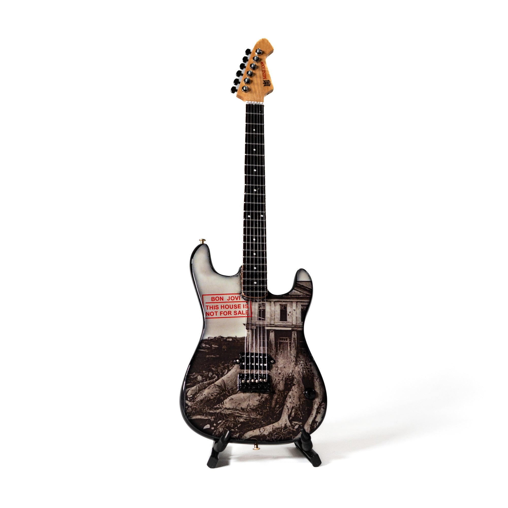 Bon Jovi This House Is Not For Sale Mini Axe Miniature Guitar