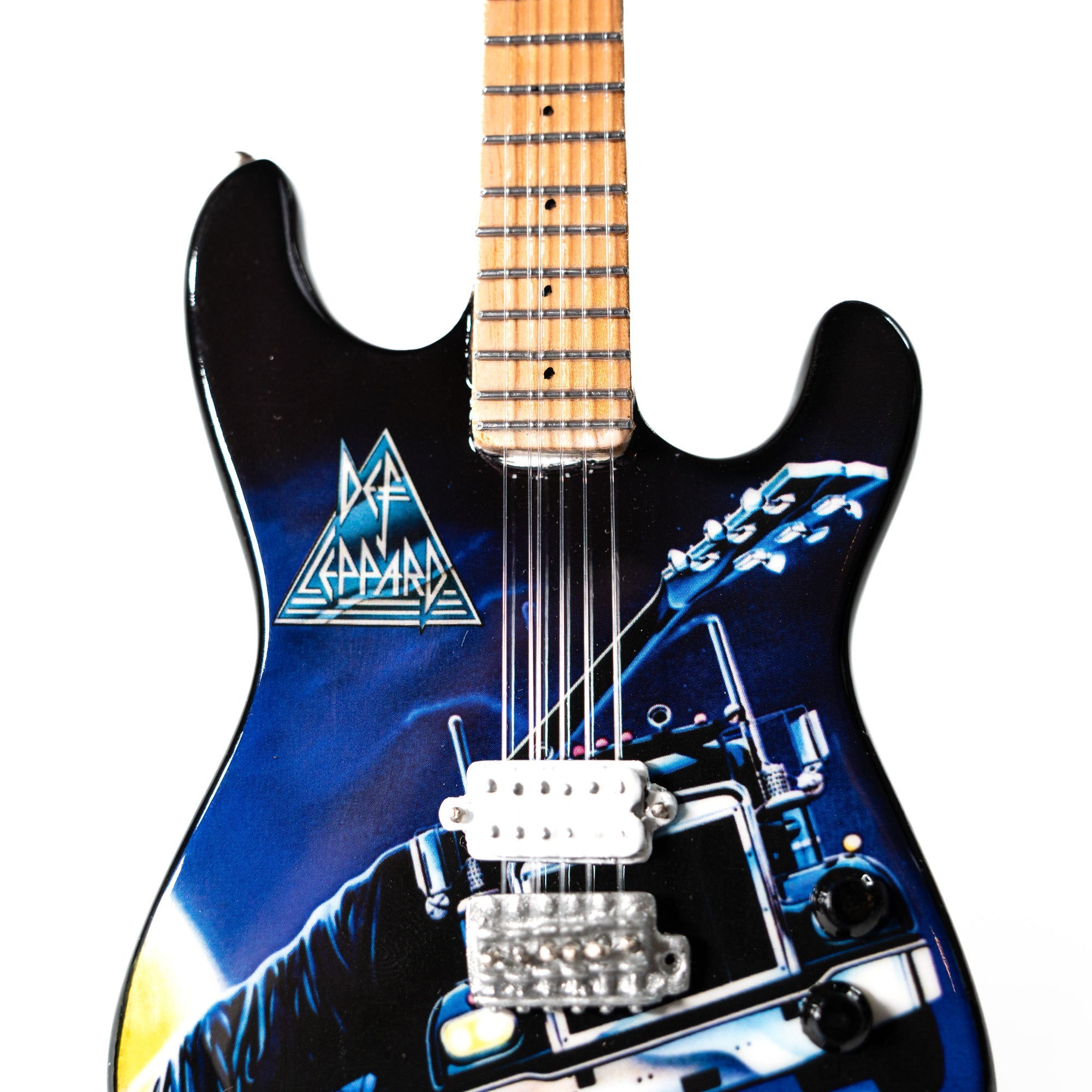 Def Leppard’s “On Through the Night” Mini Axe Miniature Guitar