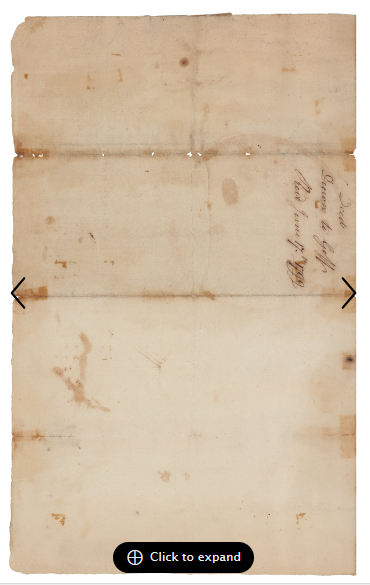 Autographed Paul Revere DS Document Early Boston Real Estate Deed