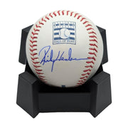 Autographed Rickey Henderson Rawling Authentic Hall Of Fame Baseball