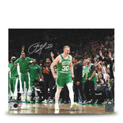 Autographed Sam Hauser Celebration Boston Celtics 11" x 14" NBA Finals Photo