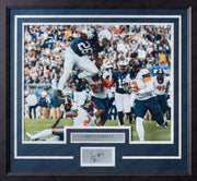 Engraved Autographed Saquon Barkley Penn State Nittany Lions College Football Framed Photo