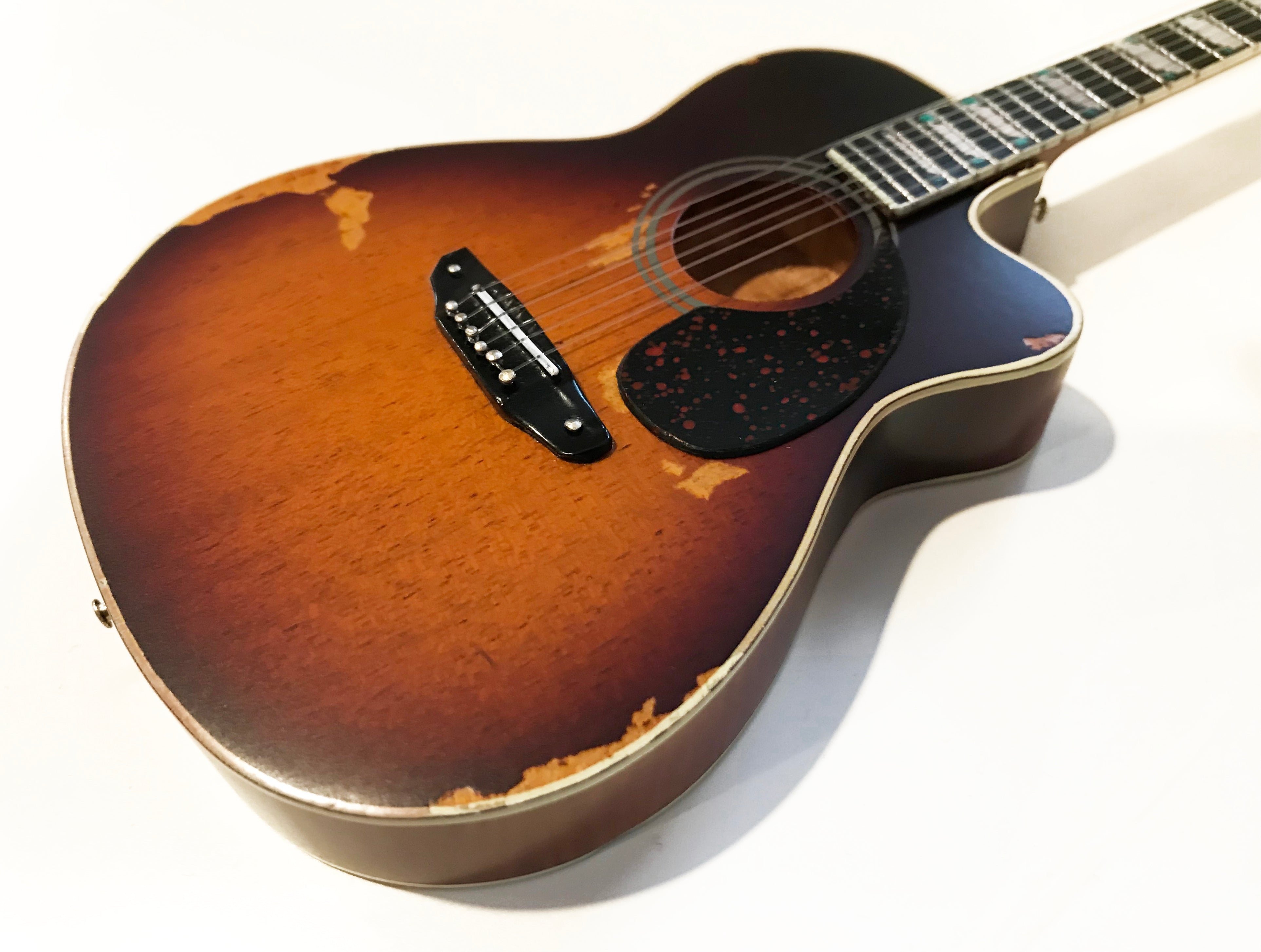 Toby Keith Signature Sunburst Acoustic Mini Guitar