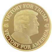 Trump 45/47 Gold Coin