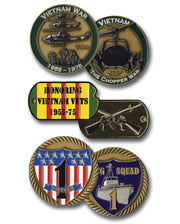 Challenge Coins - Honoring Vietnam Veterans, (3)