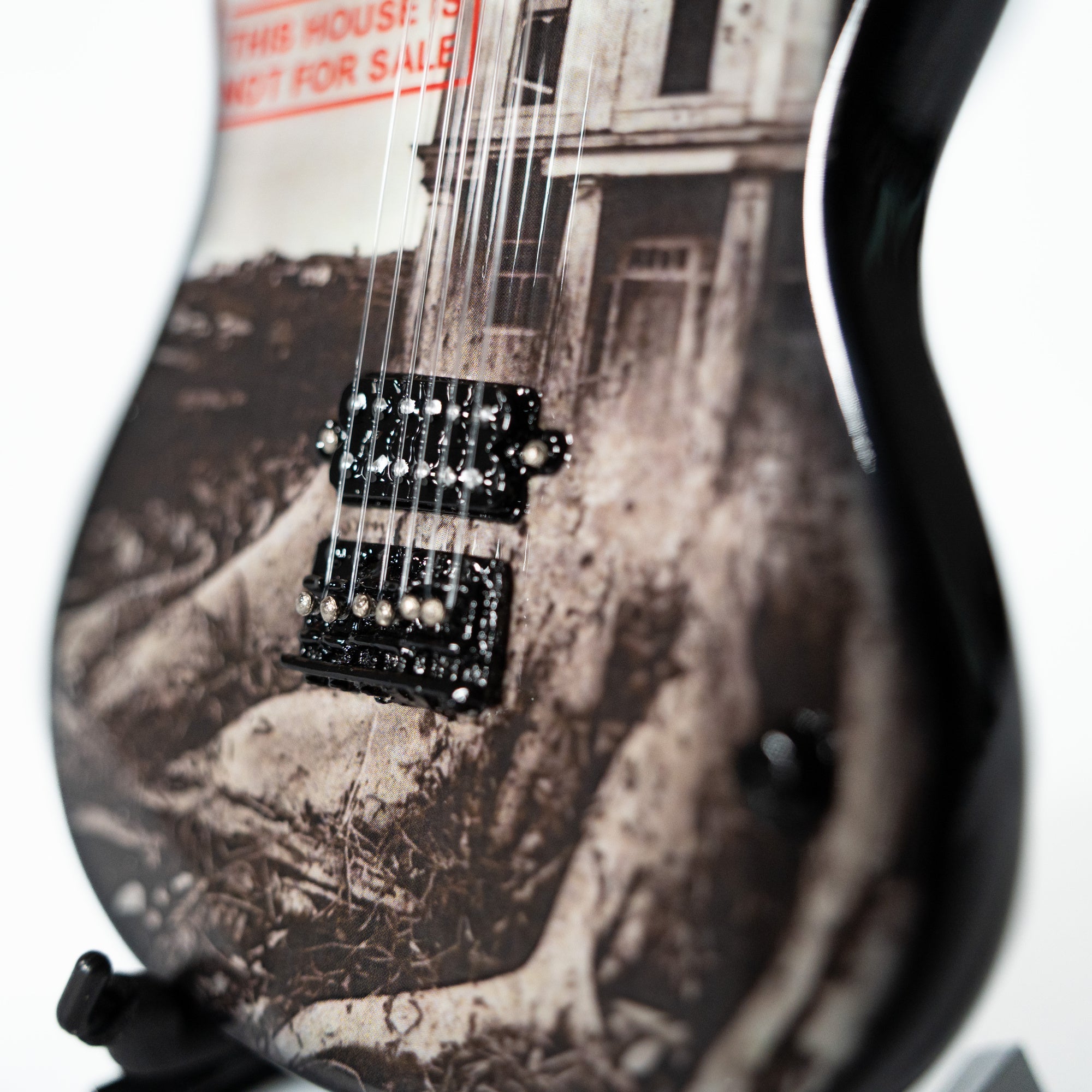 Bon Jovi This House Is Not For Sale Mini Axe Miniature Guitar