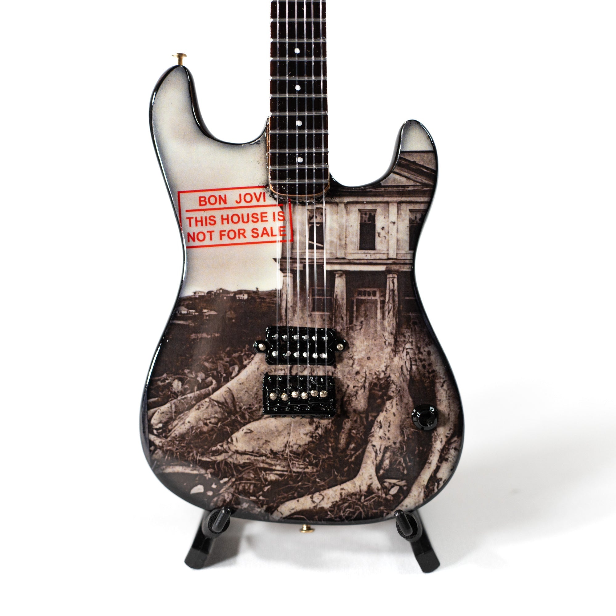 Bon Jovi This House Is Not For Sale Mini Axe Miniature Guitar
