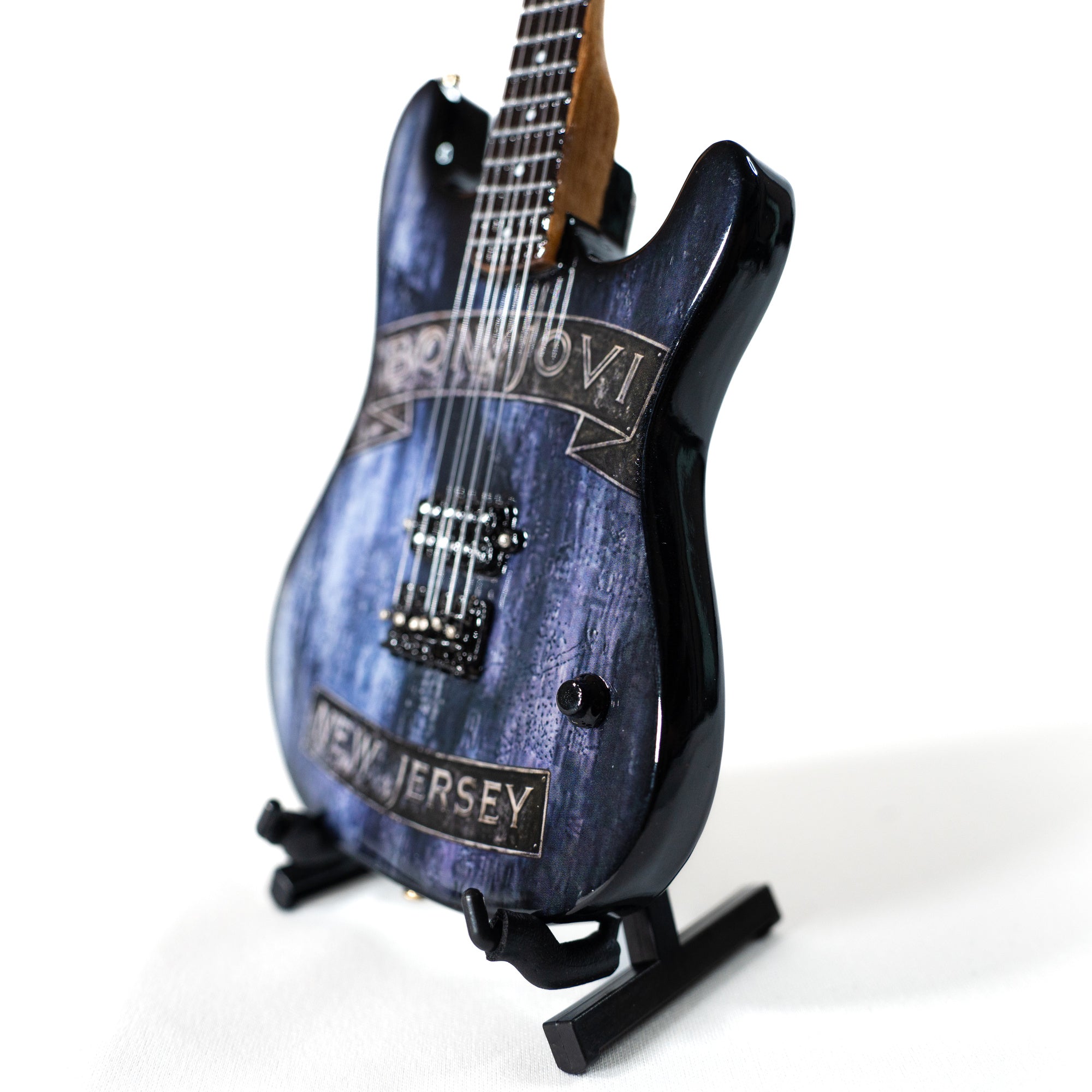 Bon Jovi New Jersey Mini Axe Miniature Guitar