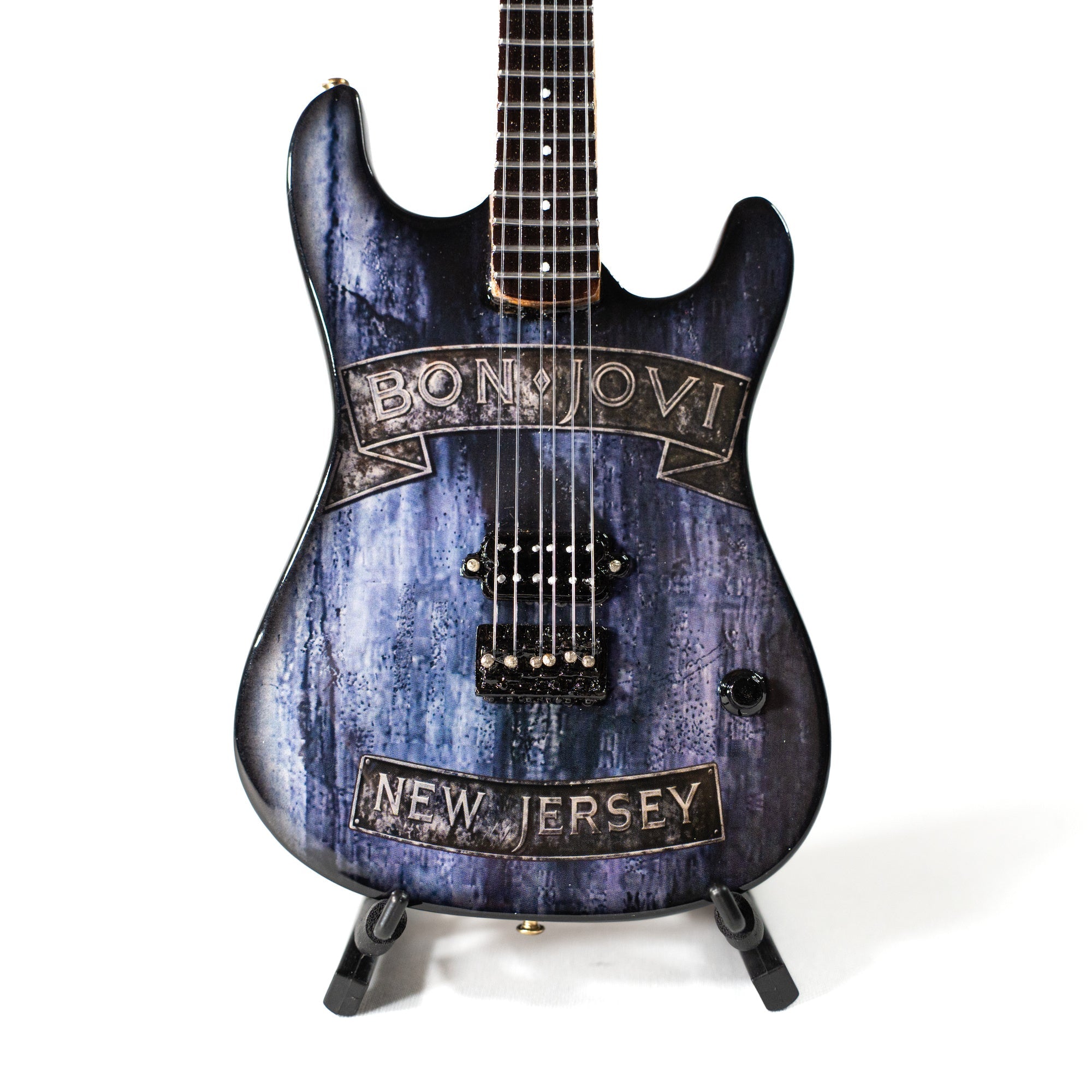 Bon Jovi New Jersey Mini Axe Miniature Guitar