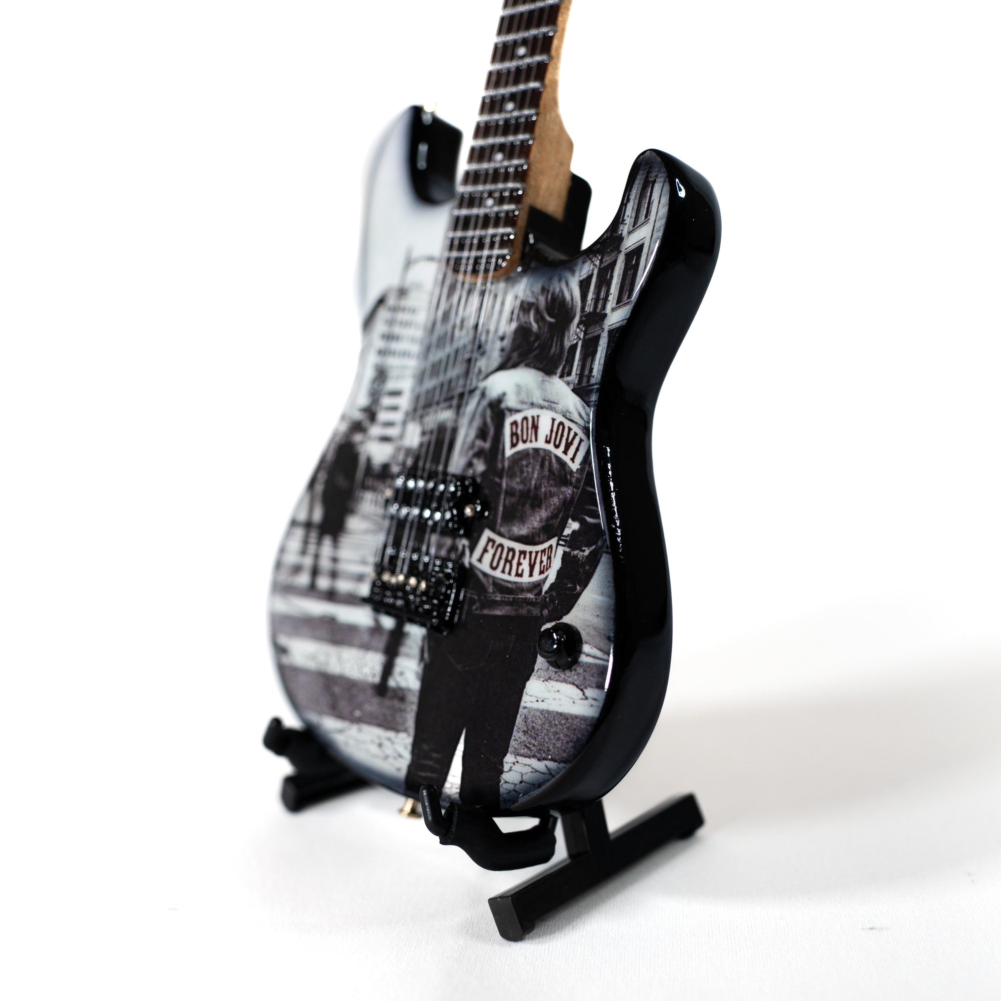 Bon Jovi Forever Album Mini Axe Miniature Guitar