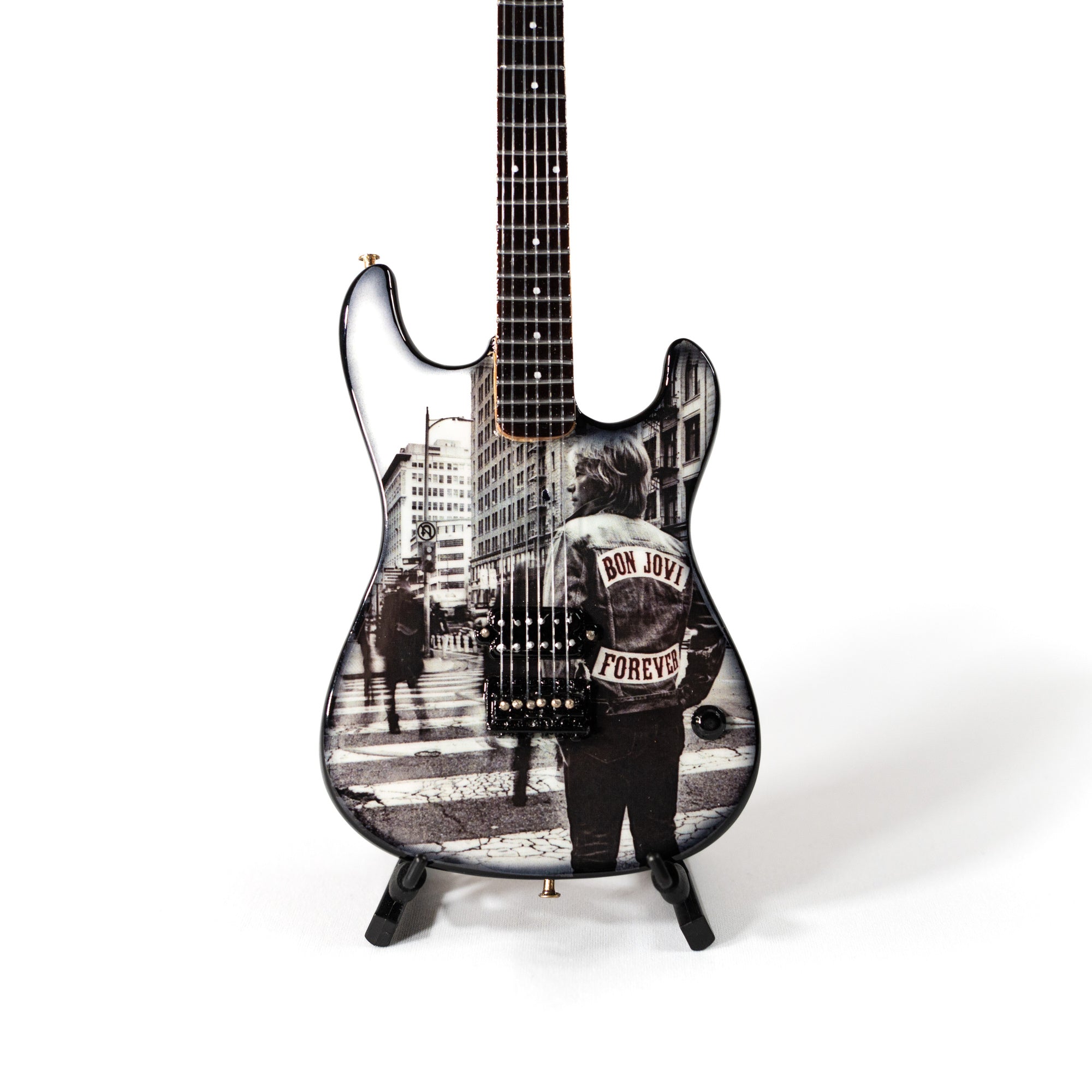 Bon Jovi Forever Album Mini Axe Miniature Guitar