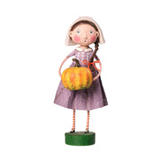 Molly Mayflower Thanksgiving Figurine by Lori Mitchell — 7-Inch Pilgrim Poly Resin Collectible