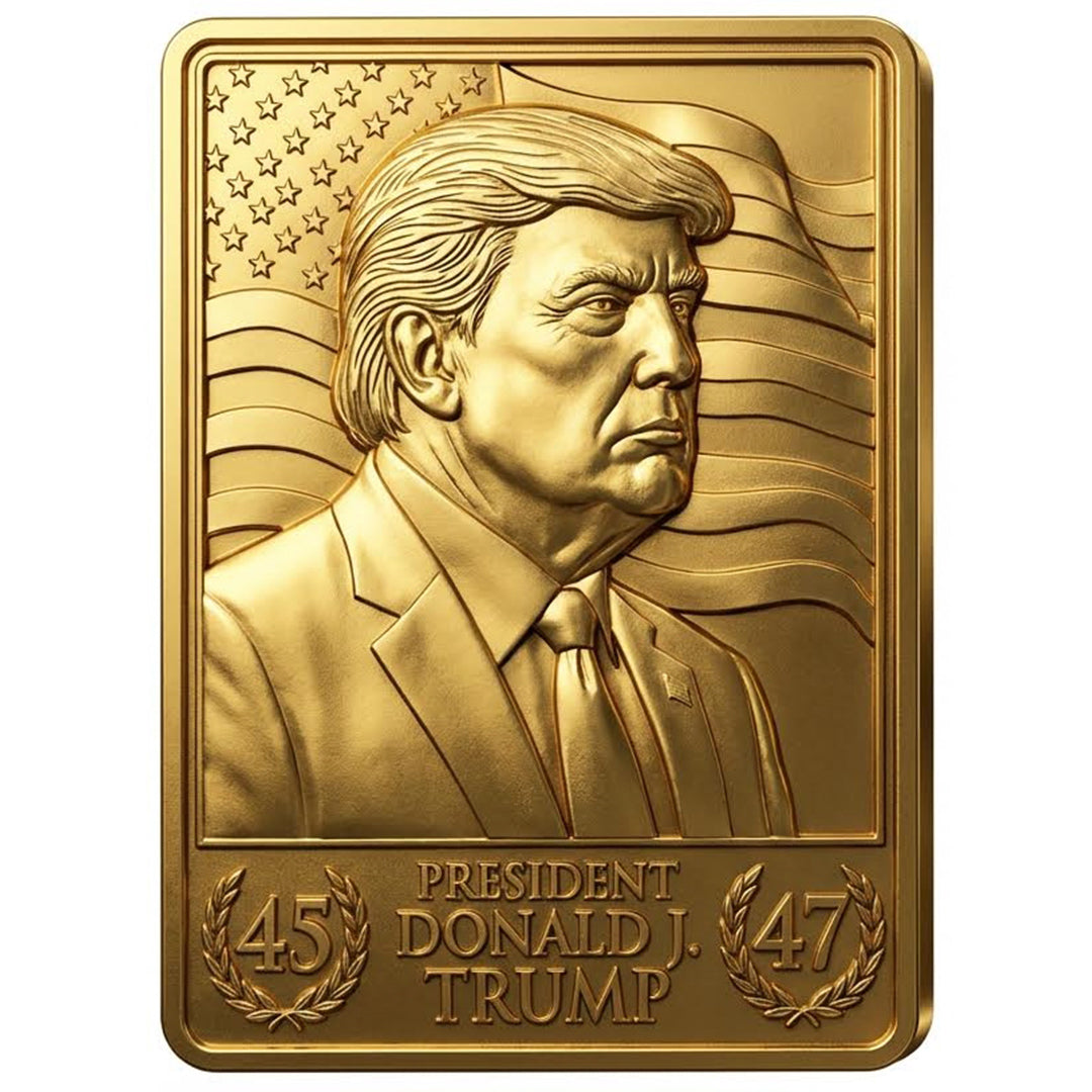 President Trump (45/47) 3D Trading Card