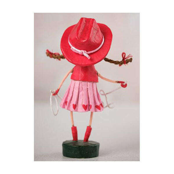 Lassoed by Love Valentine's Day Figurine by Lori Mitchell