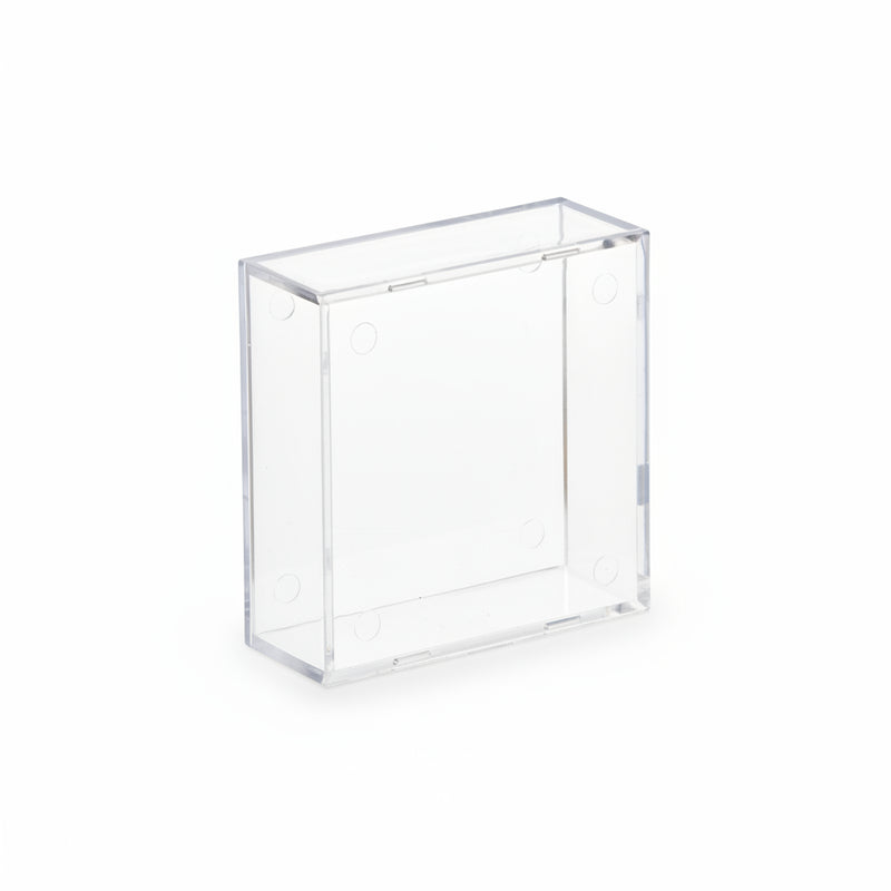 BallQube Hockey Puck Holder Display Case (Pack of 2)