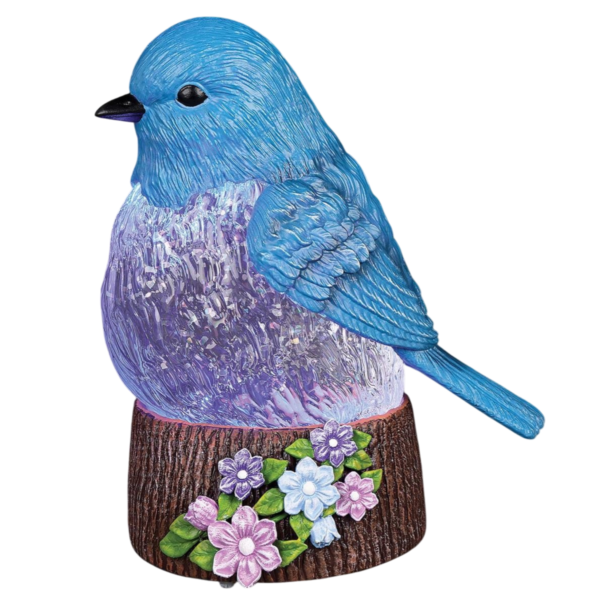 Illuminated Bluebird Figurine