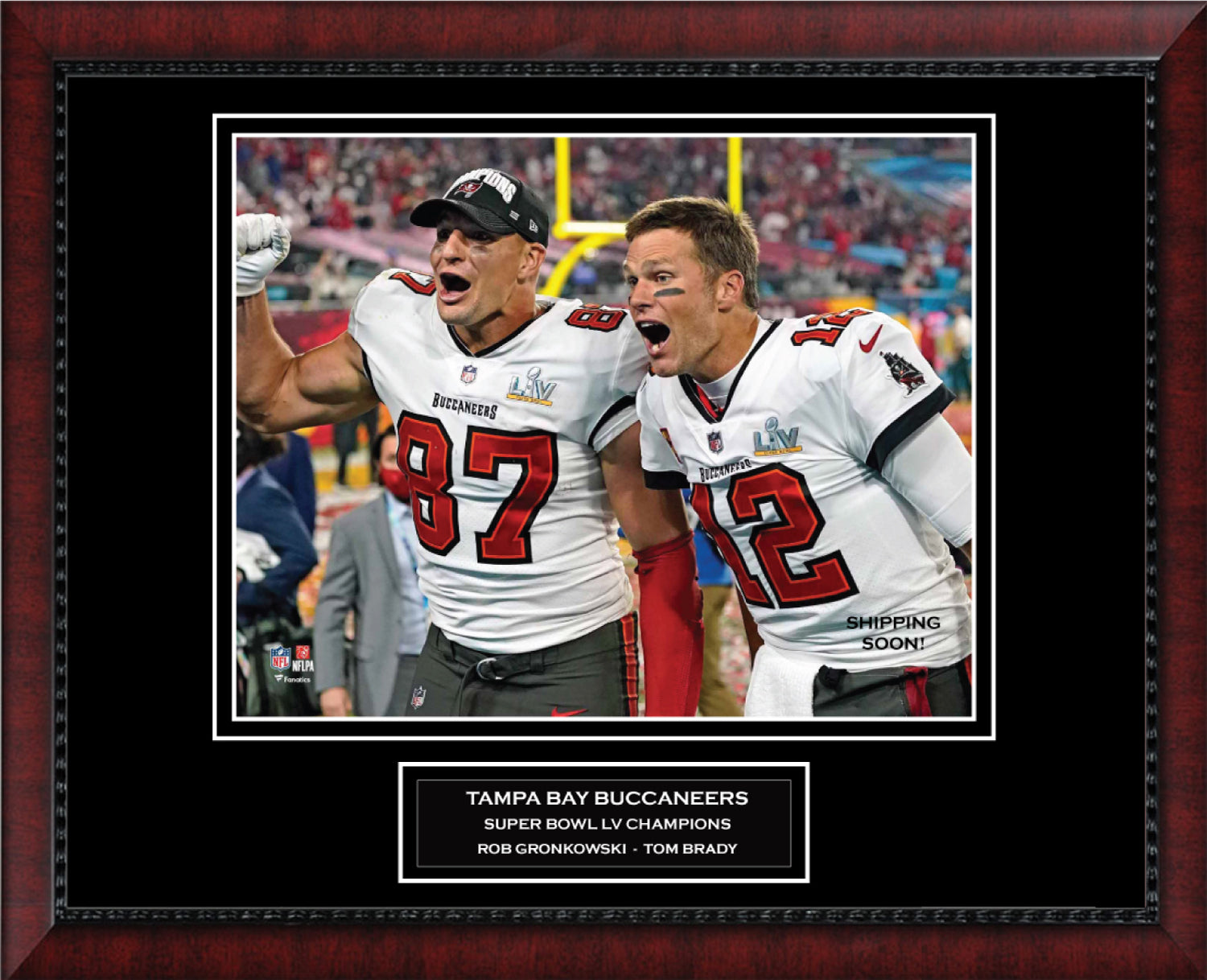 Tom Brady & Rob Gronkowski Tampa Bay Buccaneers Fanatics