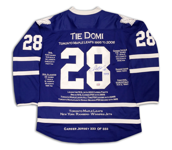 Signed Doug Gilmour Jersey - Pro