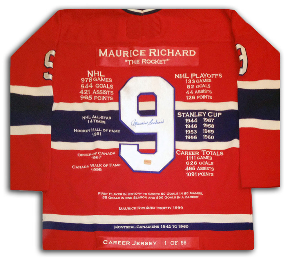 Maurice richard jersey online